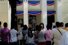 Xavier University-Ateneo de Cagayan Law students on the launching of the project. Photo credit: Boxtype Production