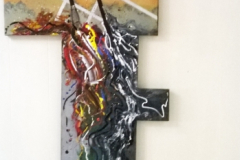  Title: Untitled / Medium: Oil and Acrylic on Canvas / Size: Variable Dimensions / Year: 2008