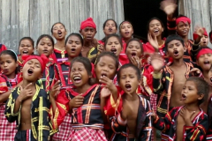 Manobo children from Kisayab-Bukidnon in the Philippines