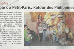 Newspaper Télégramme, Brest - September 16, 2014